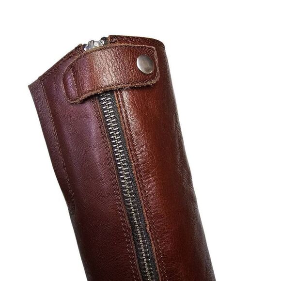 b.o.c. Rich Brown Knee-High Heeled Boots - Picture 9 of 13